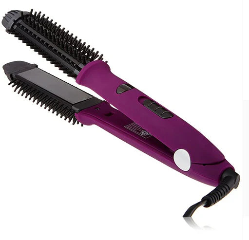 Hair Straightener And Curler Style Ceramic Hair Multipurpose Curler Curlers Curling Wand Iron Blow Dryer Wand Styling Tools Dryer