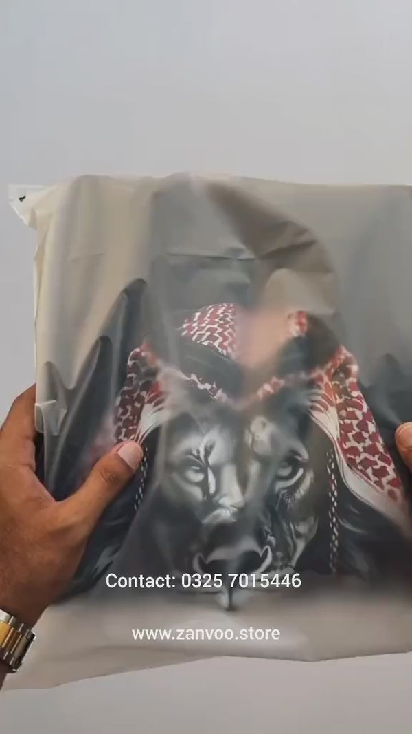 ARABIC LION PRINTED SWEARTSHIRT & HOODIE